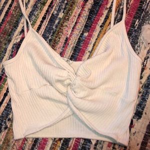Knotted crop top!